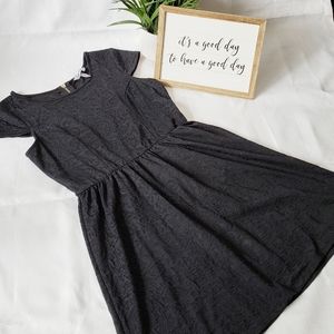💥3/$15  Black Zipper Dress